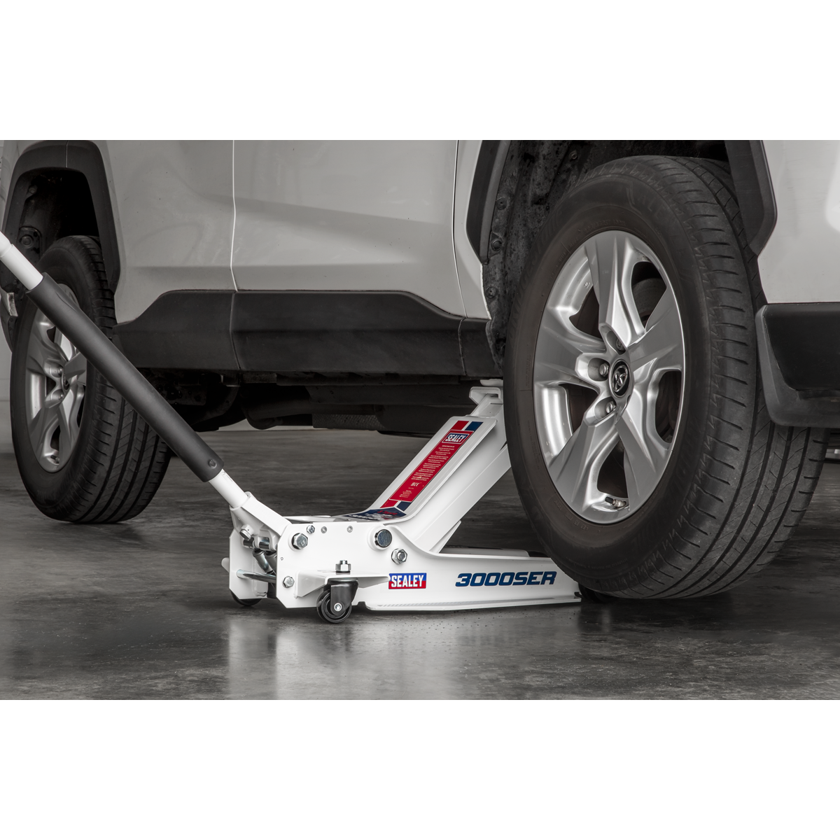 Low Profile Trolley Jack with Rocket Lift 3 Tonne 3000SER