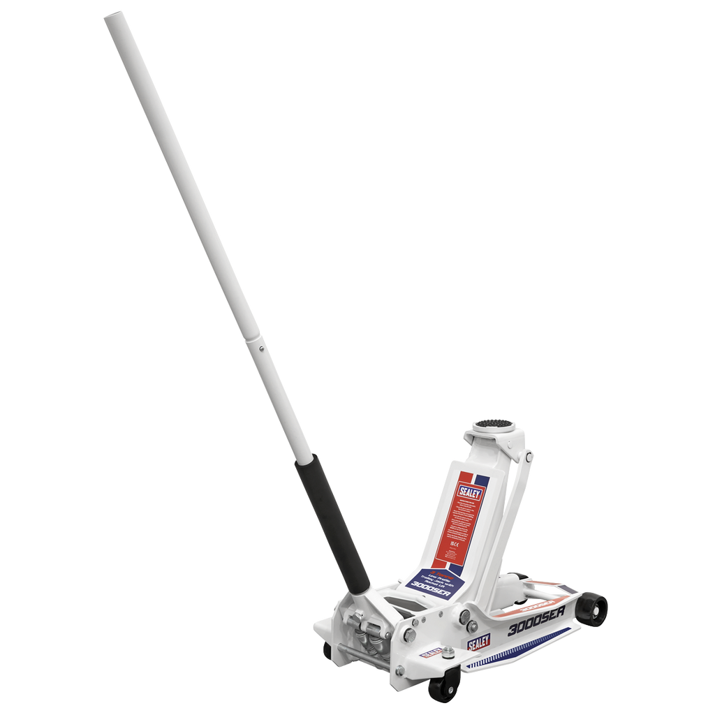 Low Profile Trolley Jack with Rocket Lift 3 Tonne 3000SER