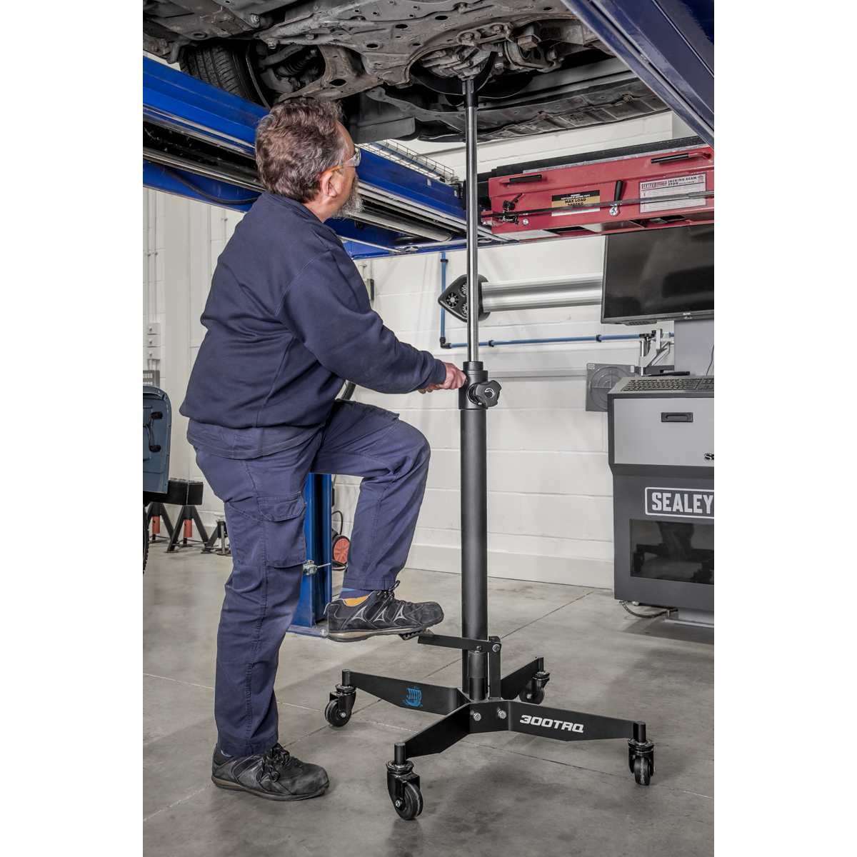 Vertical Quick Lift Transmission Jack 300kg 300TRQ