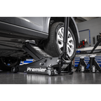 Low Profile Trolley Jack with Rocket Lift 3 Tonne - Black 3040AB