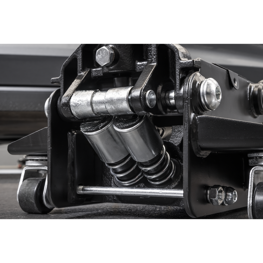 Low Profile Trolley Jack with Rocket Lift 3 Tonne - Black 3040AB