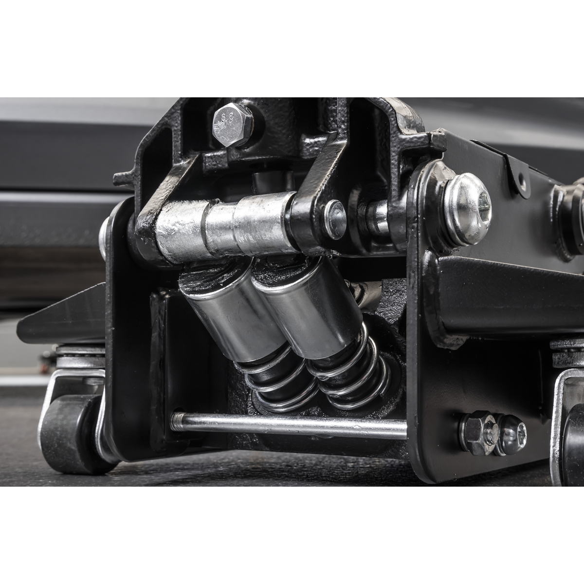 Low Profile Trolley Jack with Rocket Lift 3 Tonne - Black 3040AB