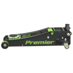 Low Profile Trolley Jack with Rocket Lift 3 Tonne - Green 3040AG