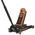 Low Profile Trolley Jack with Rocket Lift 3 Tonne - Orange 3040AO