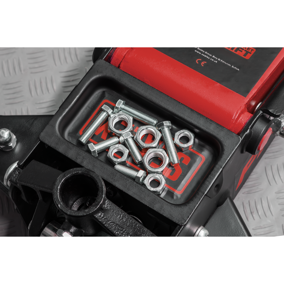 Low Profile Trolley Jack with Rocket Lift 3 Tonne - Red 3040AR