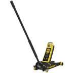 Low Profile Trolley Jack with Rocket Lift 3 Tonne - Yellow 3040AY