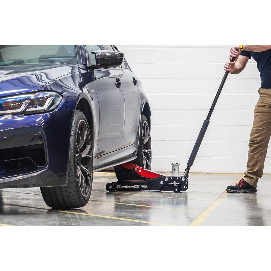 Low Profile High Lift Trolley Jack with Rocket Lift 2/3 Tonne 3200LEHL