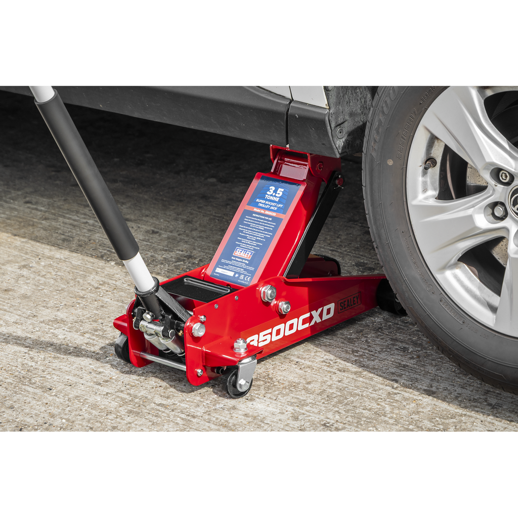 Trolley Jack with Super Rocket Lift 3.5 Tonne 3500CXD