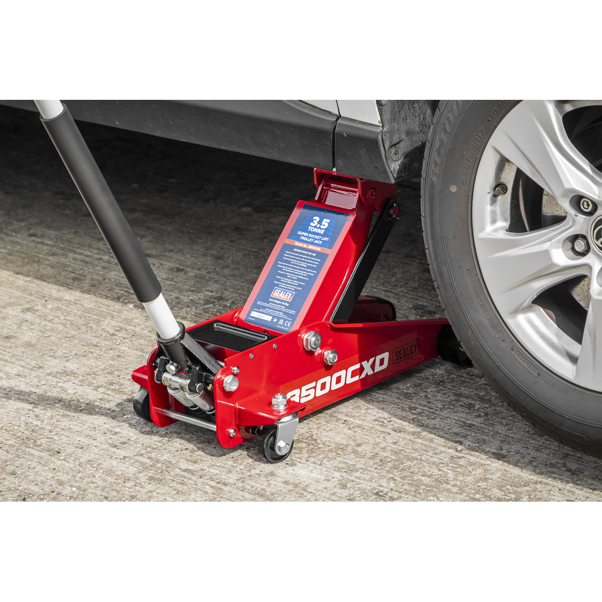 Trolley Jack with Super Rocket Lift 3.5 Tonne 3500CXD