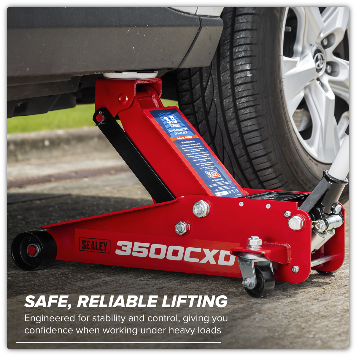Trolley Jack with Super Rocket Lift 3.5 Tonne 3500CXD