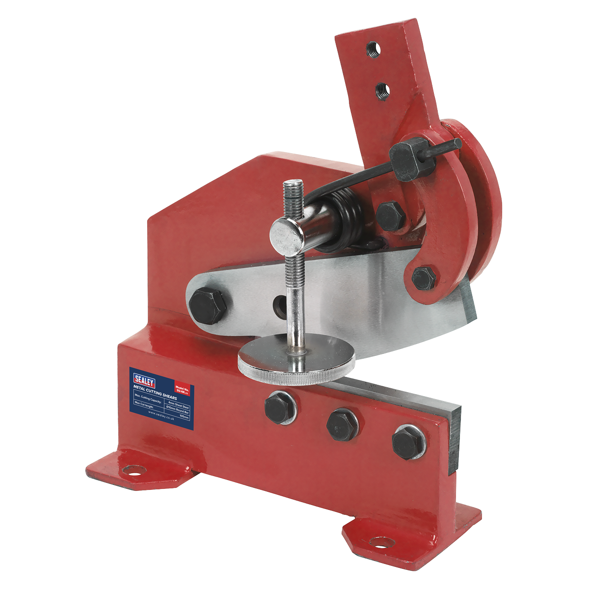 Metal Cutting Shears 10mm 4mm Capacity 3S/4R