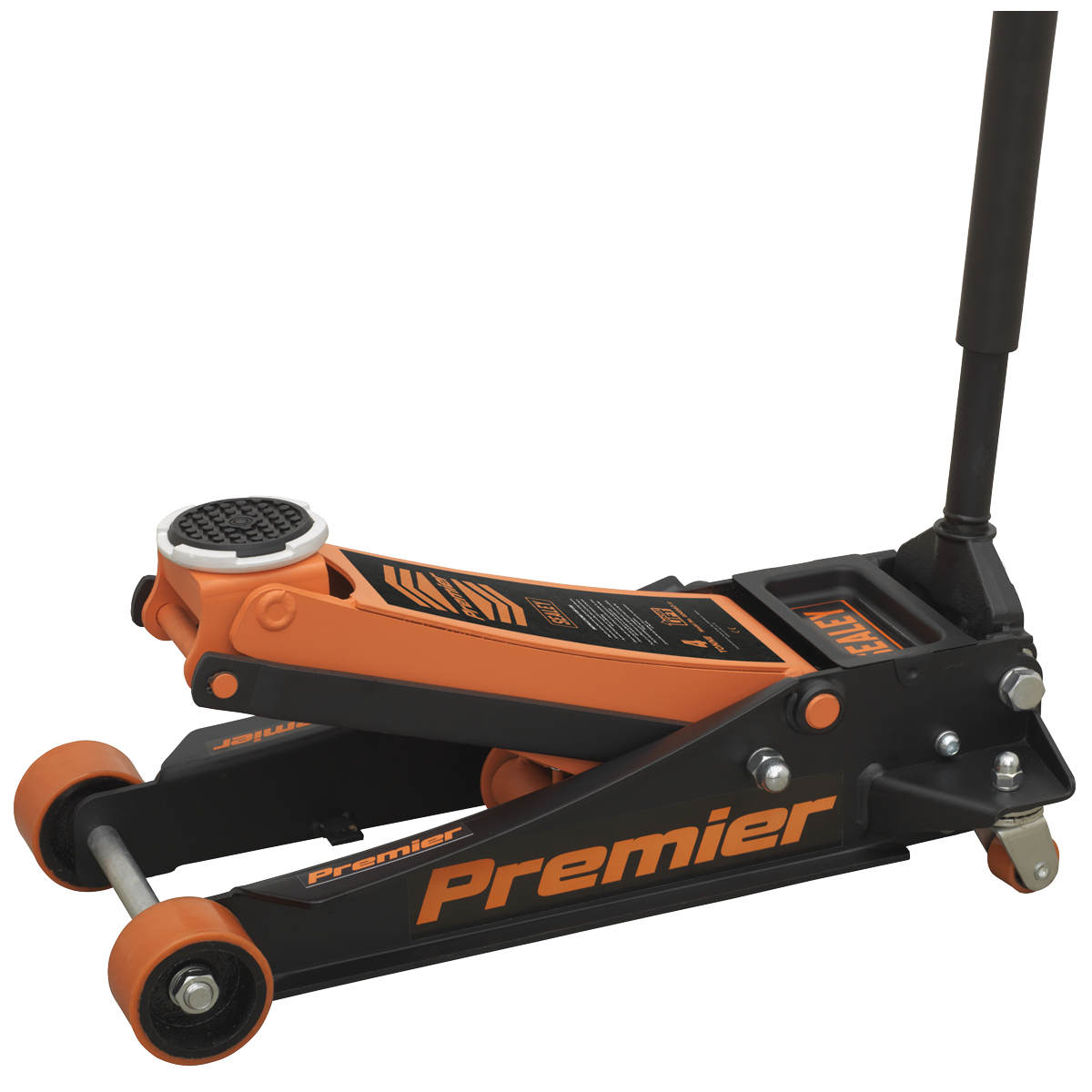 Low Profile Trolley Jack with Rocket Lift 4 Tonne - Orange 4040AO