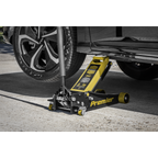 Low Profile Trolley Jack with Rocket Lift 4 Tonne - Yellow 4040AY