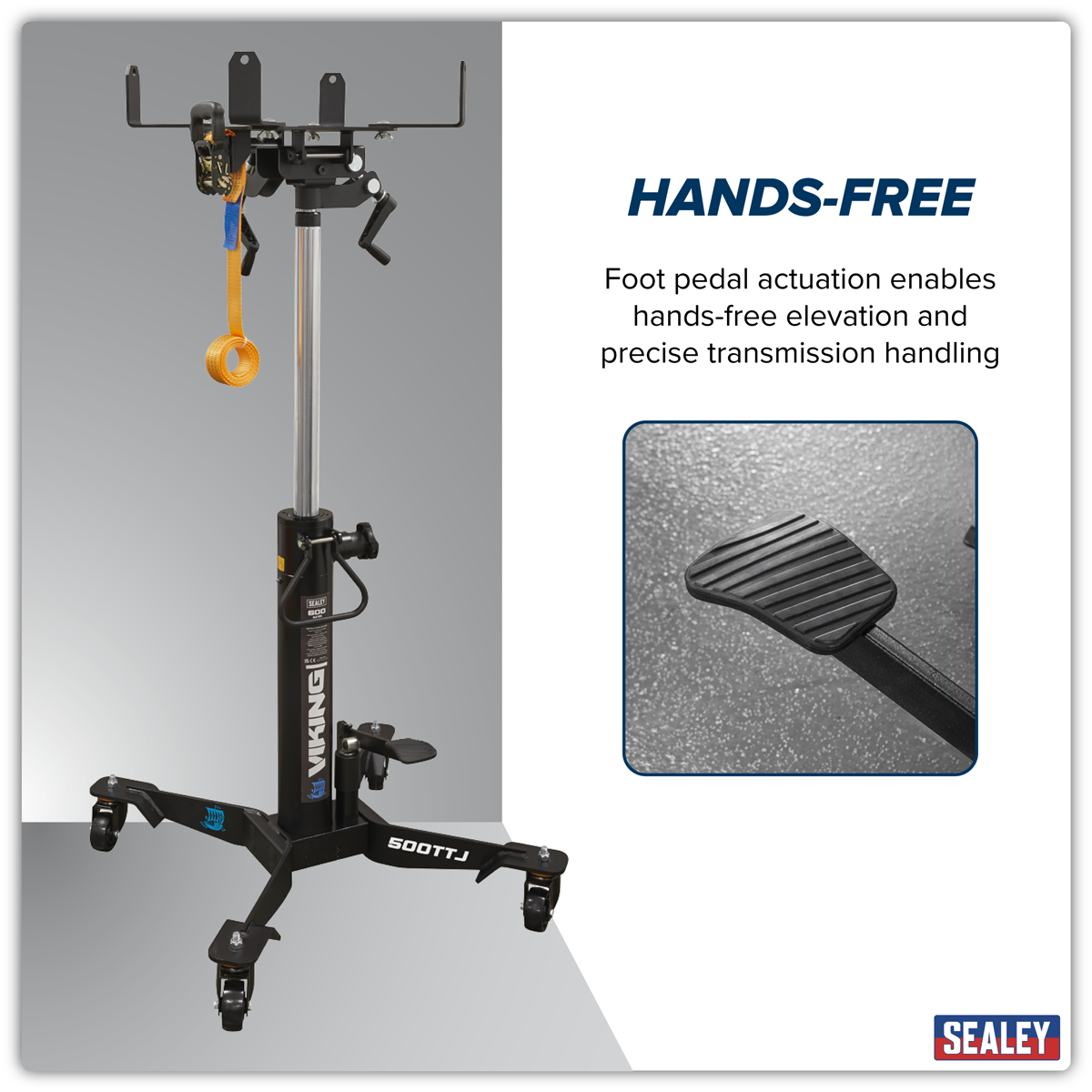 Viking Telescopic Vertical Transmission Jack 600kg 500TTJ