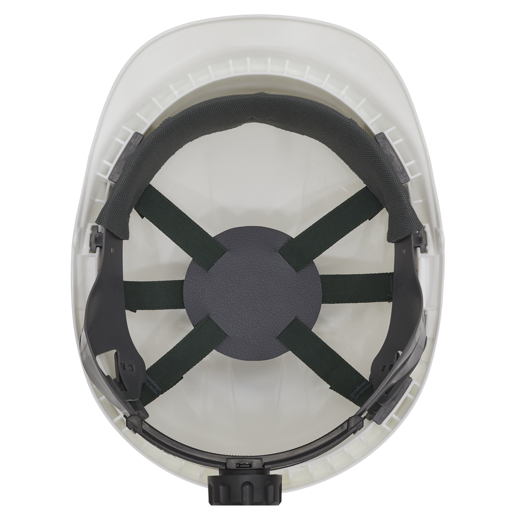 Vented Safety Helmet - White 502W