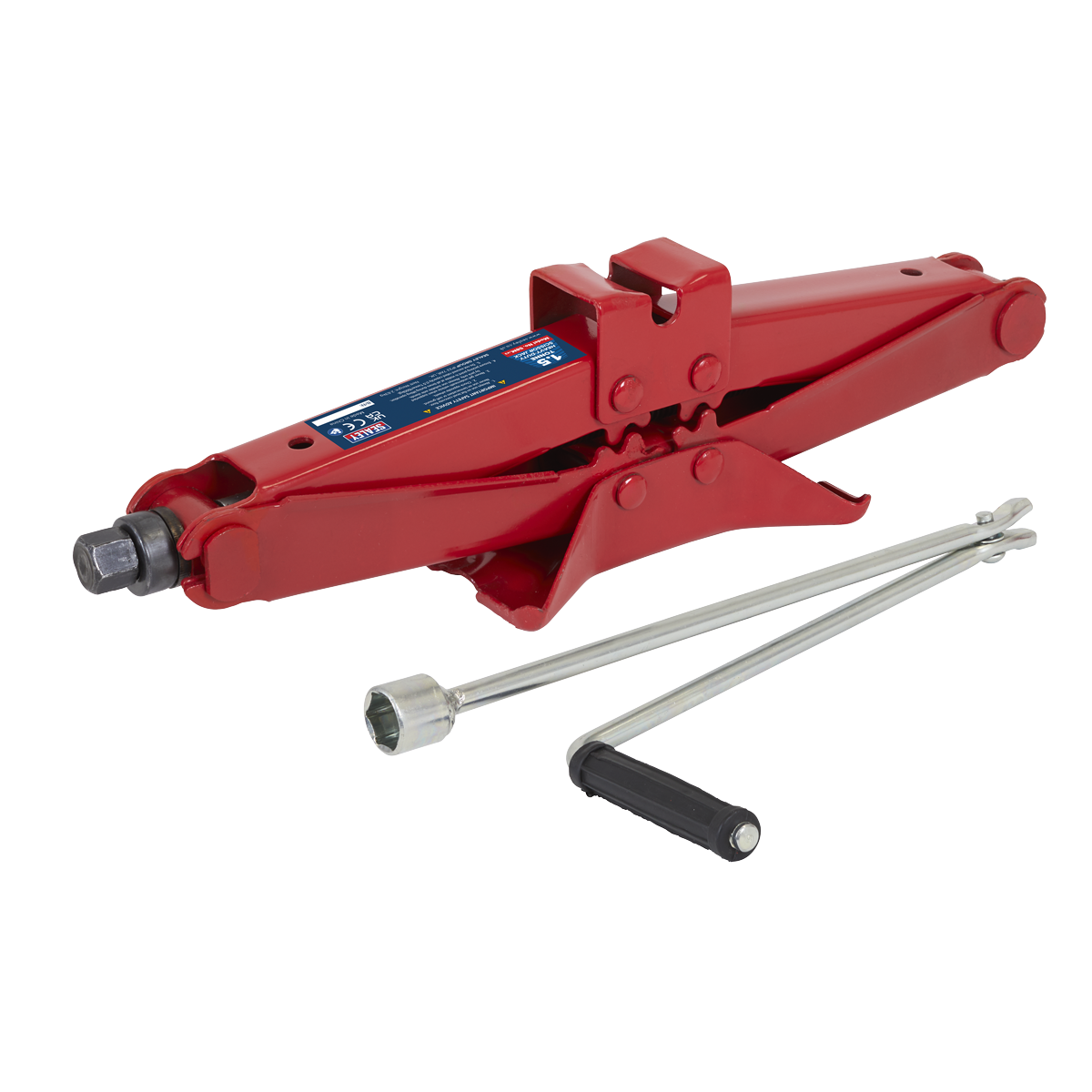 Heavy-Duty Scissor Jack 1.5 Tonne 58M