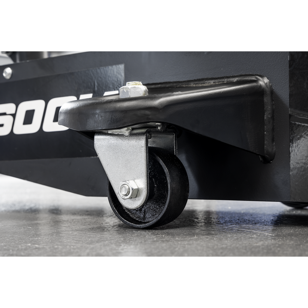 Professional Long Reach Air/Manual Operation Trolley Jack with Rocket Lift 6 Tonne 6001A