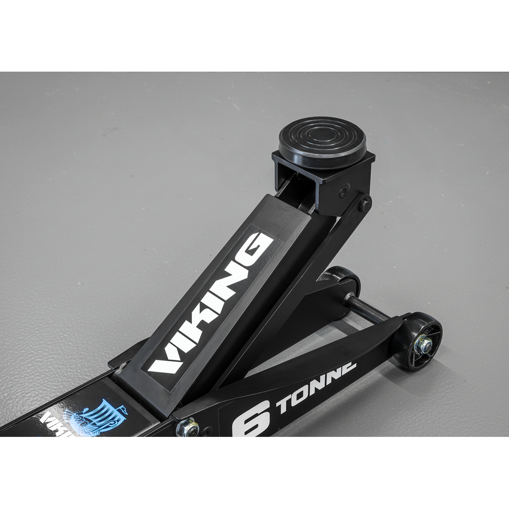 Professional Long Reach Air/Manual Operation Trolley Jack with Rocket Lift 6 Tonne 6001A