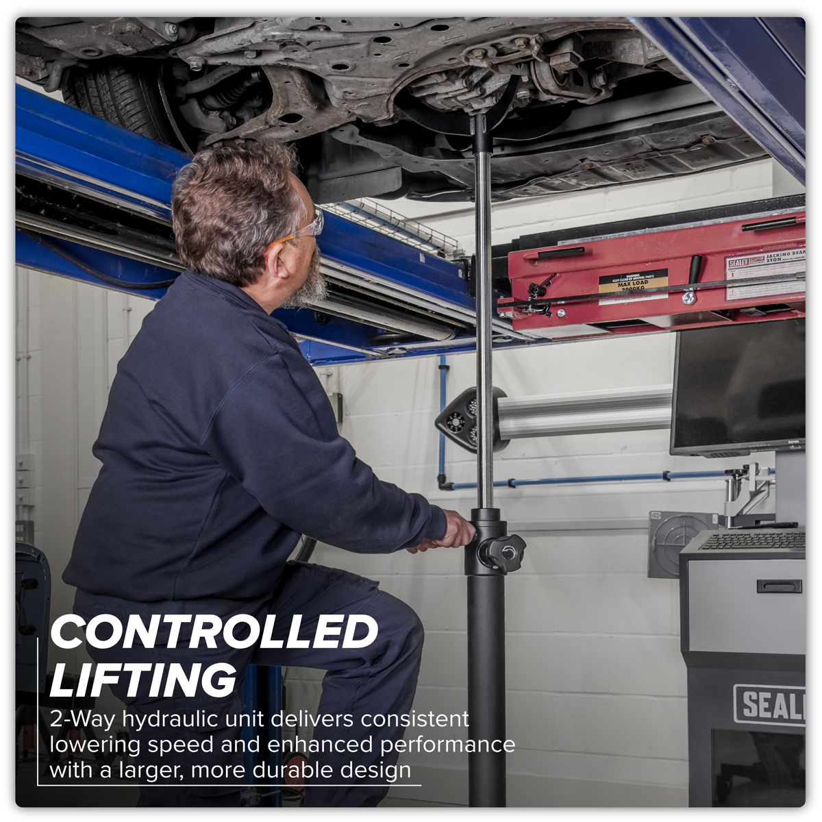 Vertical Transmission Jack with Quick Lift 600kg 600TRQ