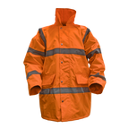 Hi-Vis Orange Jacket with Quilted Lining - Large 806LO