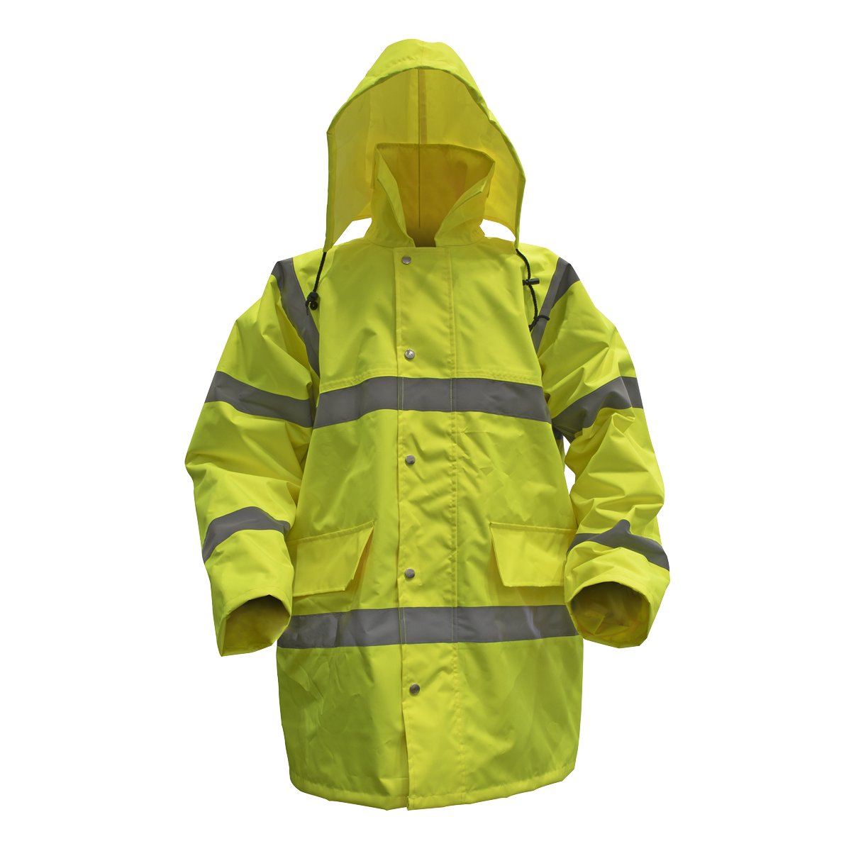 Hi-Vis Yellow Jacket with Quilted Lining - Large 806L