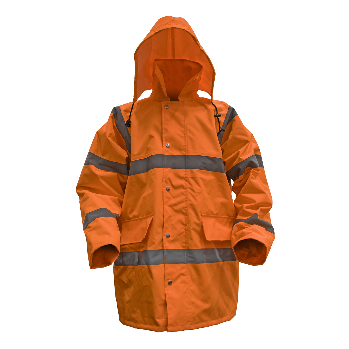 Hi-Vis Orange Jacket with Quilted Lining - X-Large 806XLO
