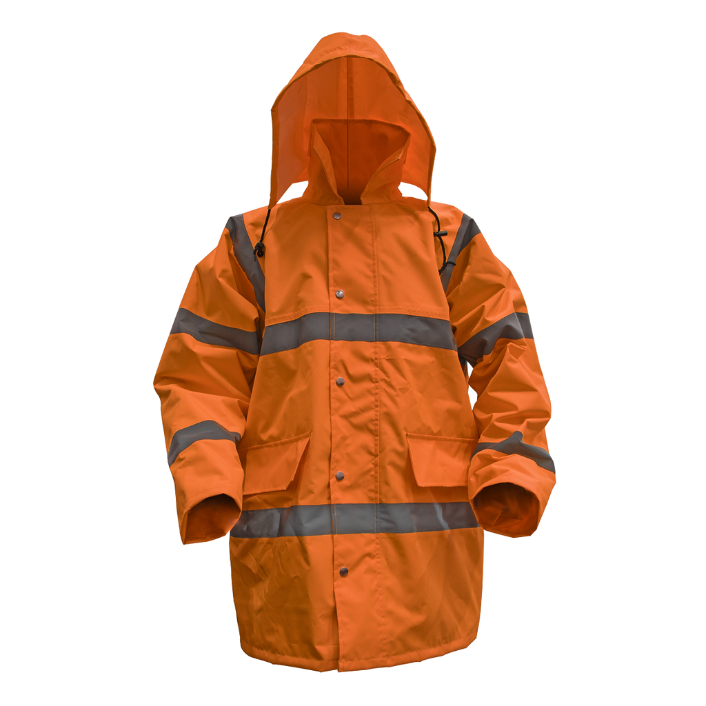 Hi-Vis Orange Jacket with Quilted Lining - XX-Large 806XXLO
