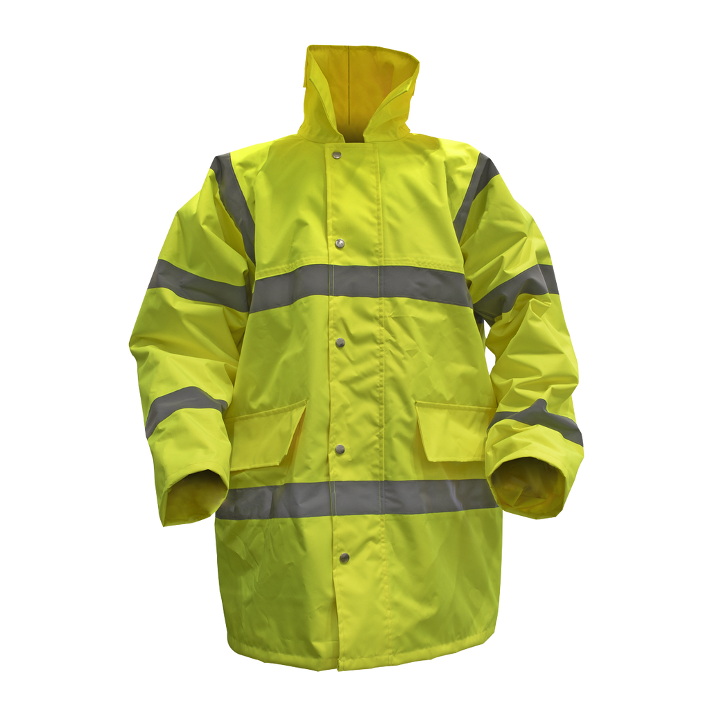Hi-Vis Yellow Jacket with Quilted Lining - XX-Large 806XXL