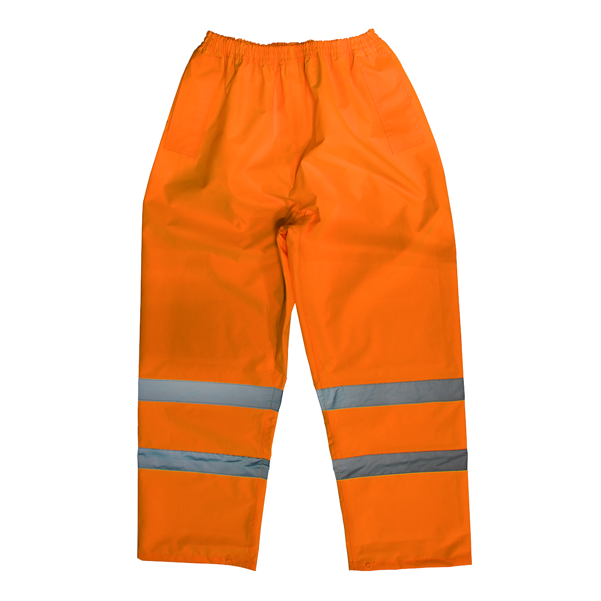 Hi-Vis Orange Waterproof Trousers - Large 807LO