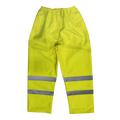 Hi-Vis Yellow Waterproof Trousers - Medium 807M