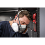 Reusable Half Mask without Filters 9000