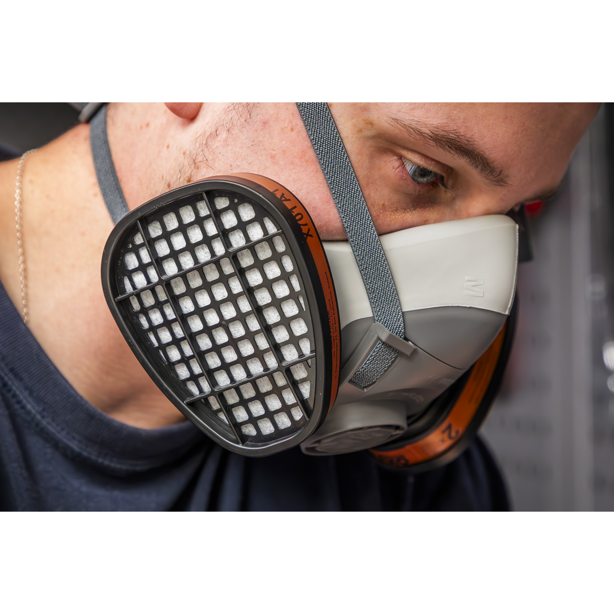 Reusable Half Mask without Filters 9000