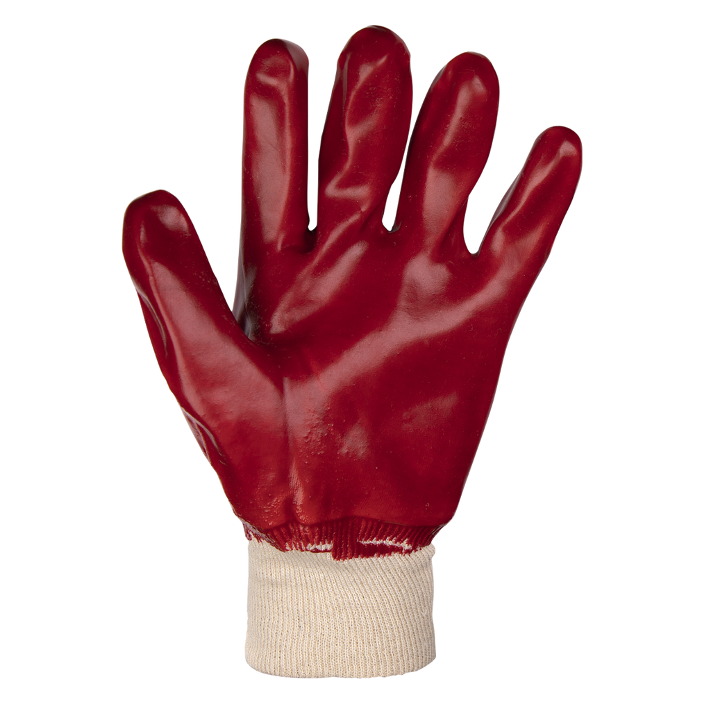 PVC Knit Wrist Gloves, X-Large - Pack of 12 Pairs 9106XL/12