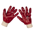 PVC Knit Wrist Gloves, X-Large - Pair 9106XL