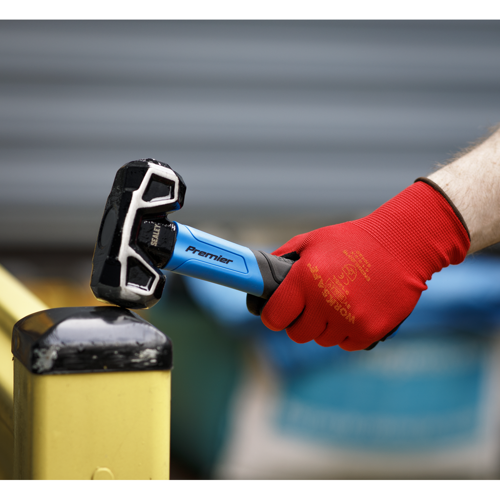 Nitrile Foam Gloves, Large - Pair 9125L