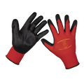 Nitrile Foam Gloves, Large - Pair 9125L
