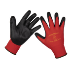 Nitrile Foam Gloves, Large - Pair 9125L