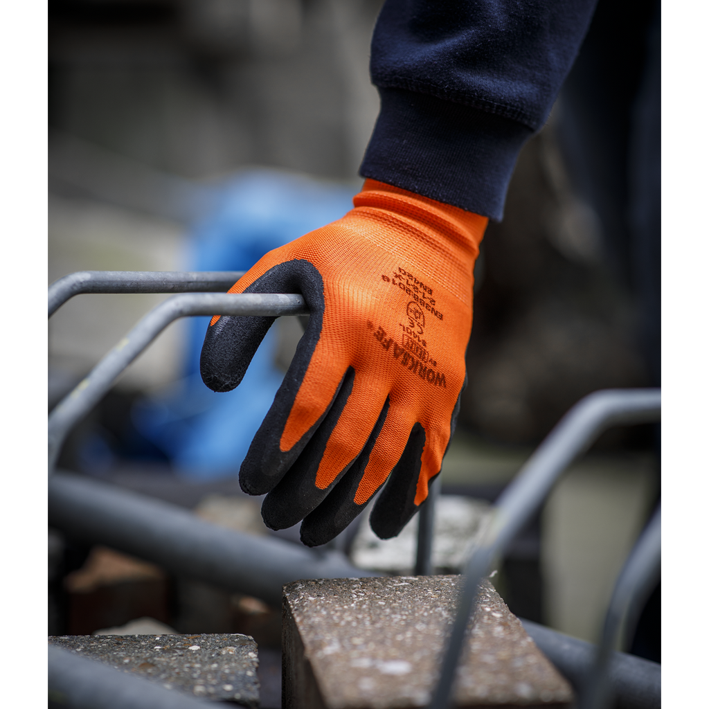 Foam Latex Gloves, Large - Pair 9140L