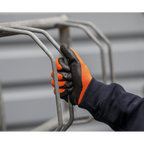 Foam Latex Gloves, Large - Pair 9140L