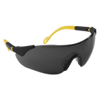 Sports Style Shaded Safety Glasses with Adjustable Arms 9209