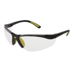 Zante Style Clear Safety Glasses with Flexi Arms 9213
