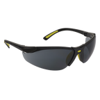 Zante Style Smoke Lens Safety Glasses with Flexi Arms 9214