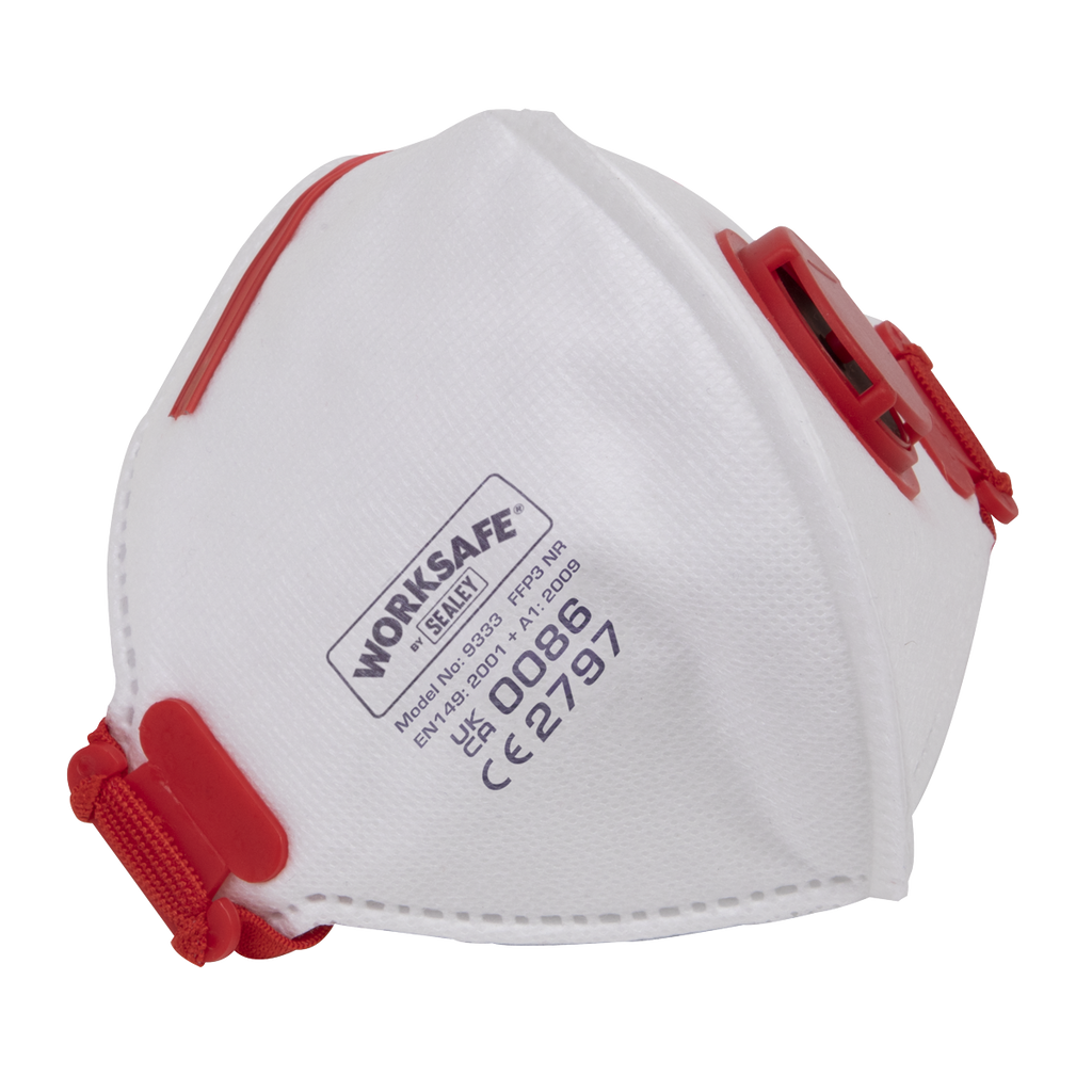Valved Fold Flat Mask FFP3 - Pack of 10 2715123