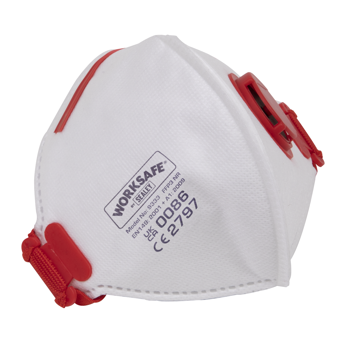 Valved Fold Flat Mask FFP3 - Pack of 10 2715123
