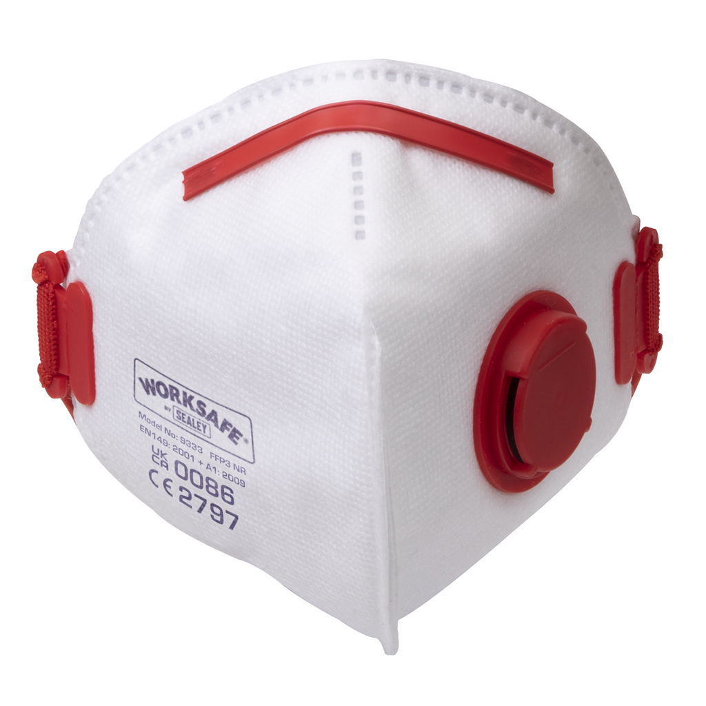 Valved Fold Flat Mask FFP3 - Pack of 10 2715123