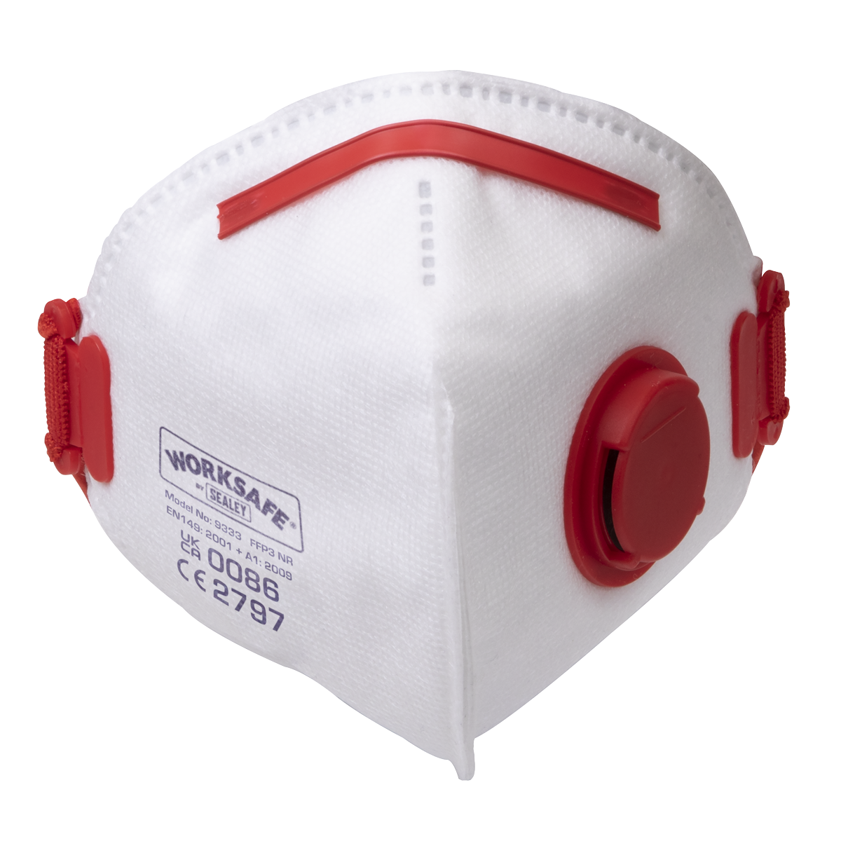 Valved Fold Flat Mask FFP3 - Pack of 10 2715123