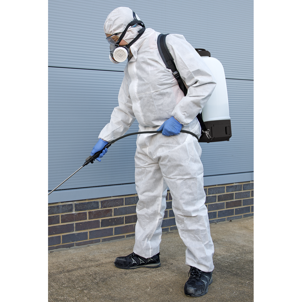 Disposable Coverall, White - X-Large 9601XL