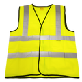 Hi-Vis Yellow Waistcoat - Large 9804L