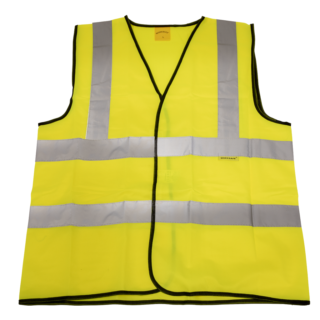 Hi-Vis Yellow Waistcoat - Medium 9804M