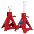 Auto Rise Ratchet Axle Stands (Pair) 10 Tonne Capacity per Stand AAS10000